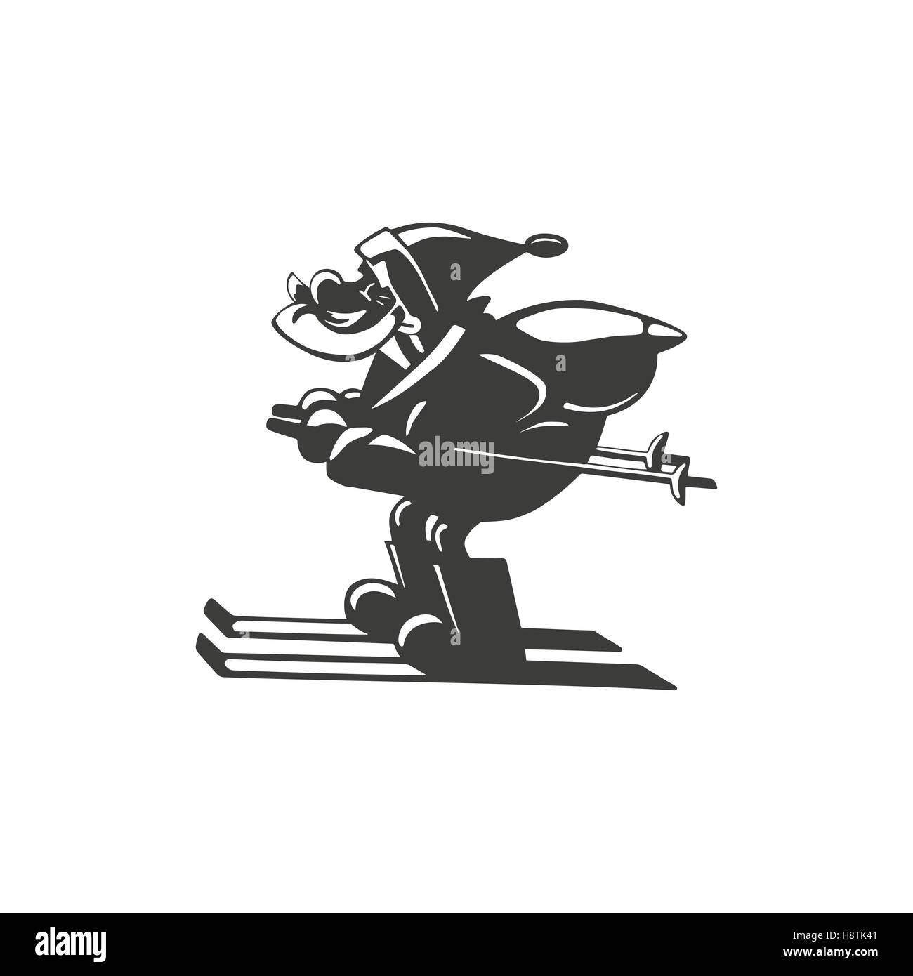 Santa Claus Cartoon character Stock Vector Image & Art - Alamy