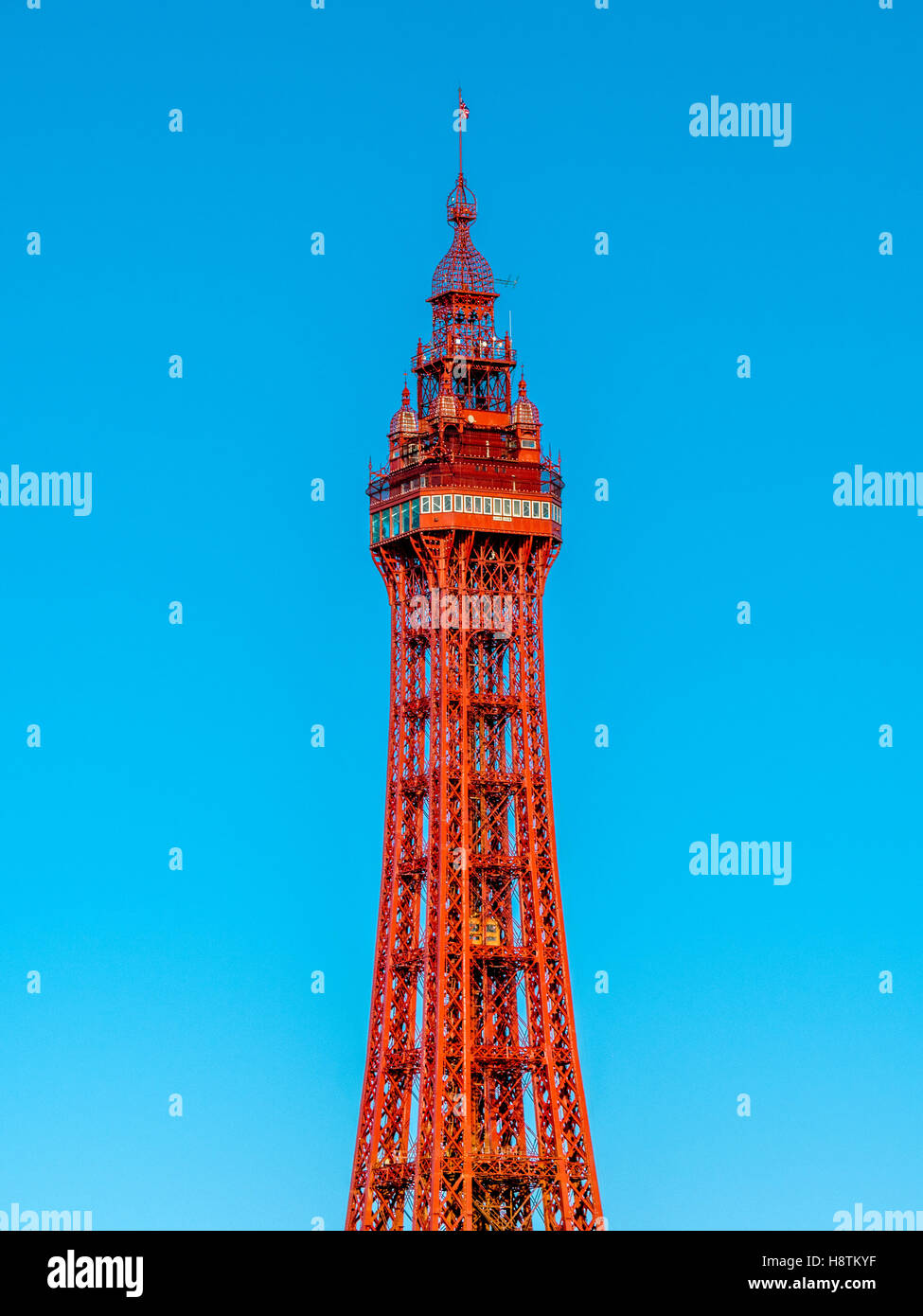 Blackpool Tower, Lancashire, UK. Stock Photo