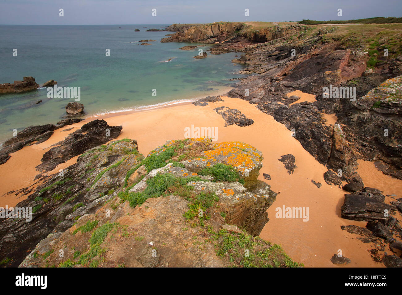 Download Plage de la belle maison ile dyeu Desktop Wallpaper Free
