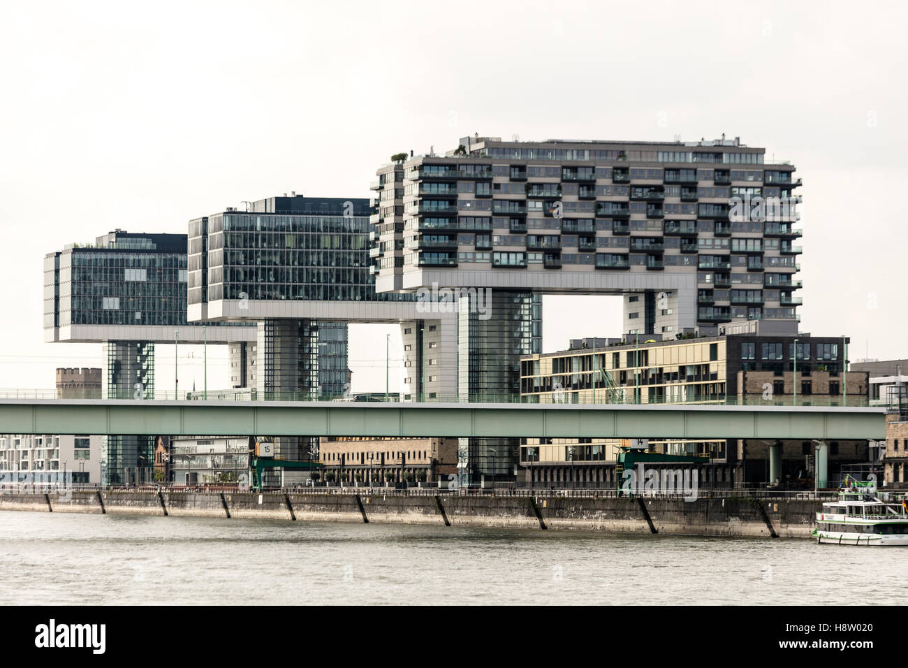 Kranhaus, Crane House, Cologne,Germany Stock Photo Alamy