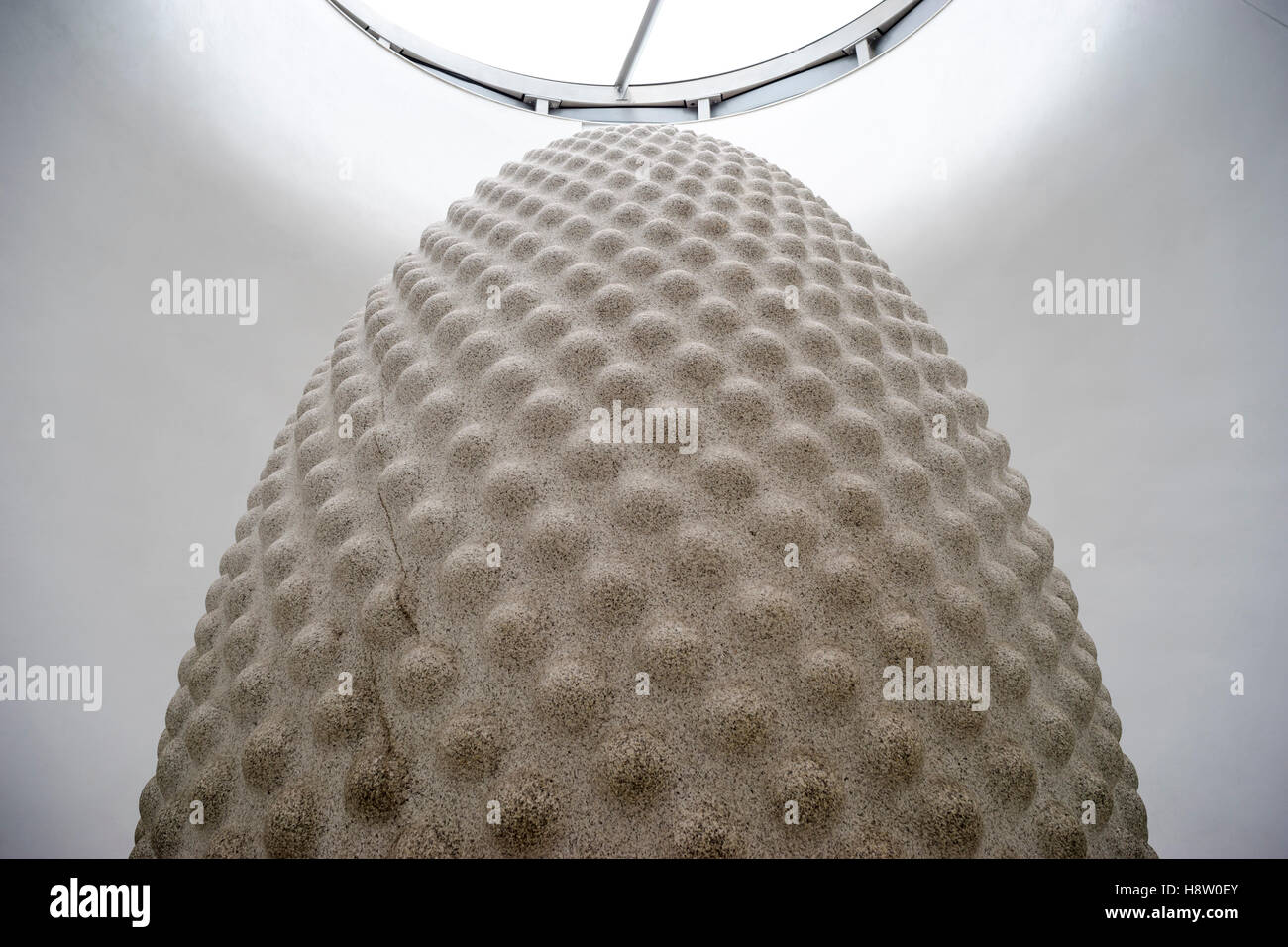 Seed sculpture by Peter RandallPage at the Eden Project, Cornwall