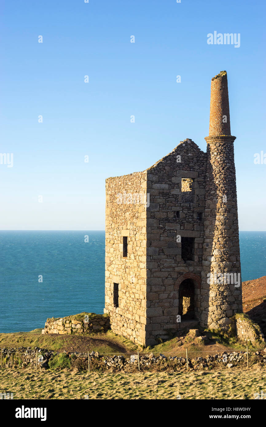 Wheal Owles Mine at Botallack near St just Cornwall Ready to Hang Canvas X1277 
