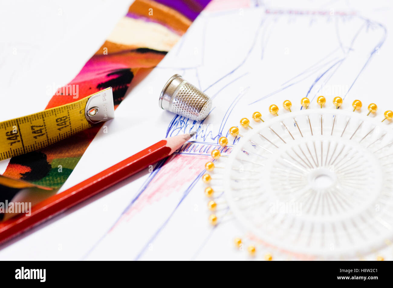 Studio photo sewing kit hi-res stock photography and images - Alamy