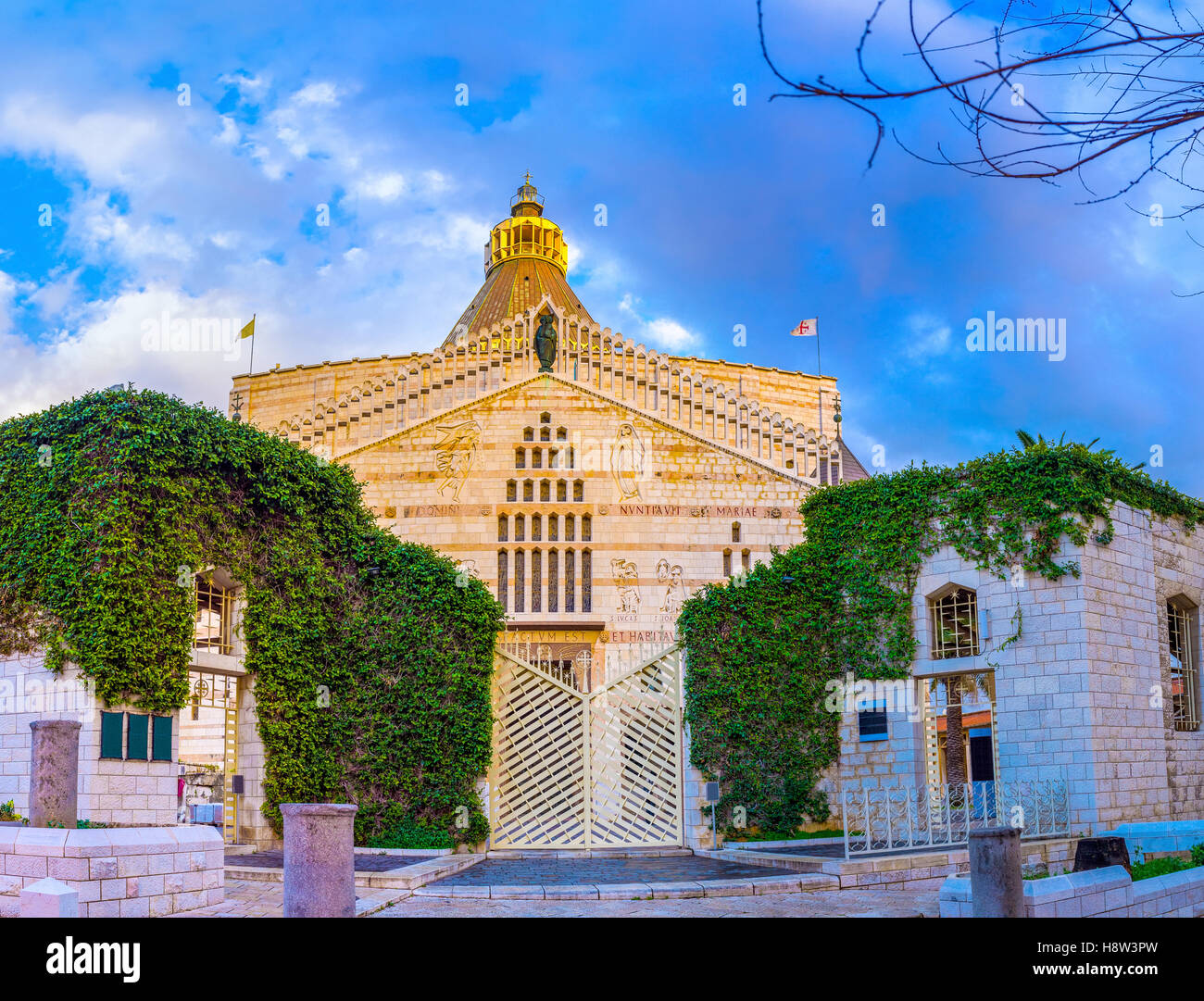 Grotto of annunciation hi-res stock photography and images - Alamy