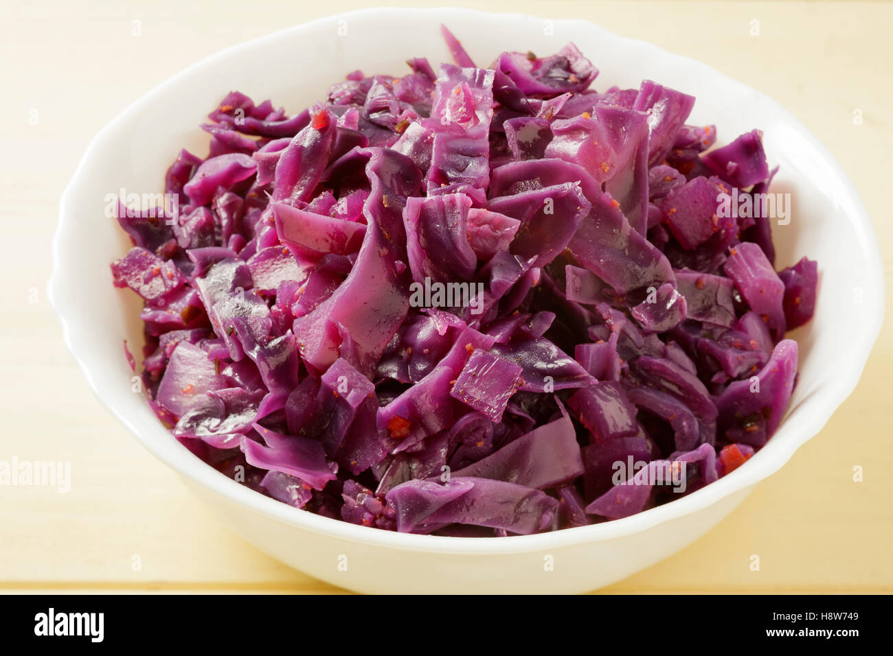 Red Cabbage Stock Photo
