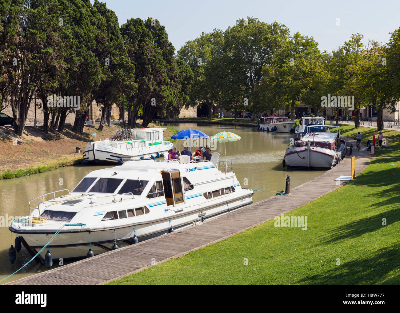 Canal du Midi, France Stock Photo Alamy
