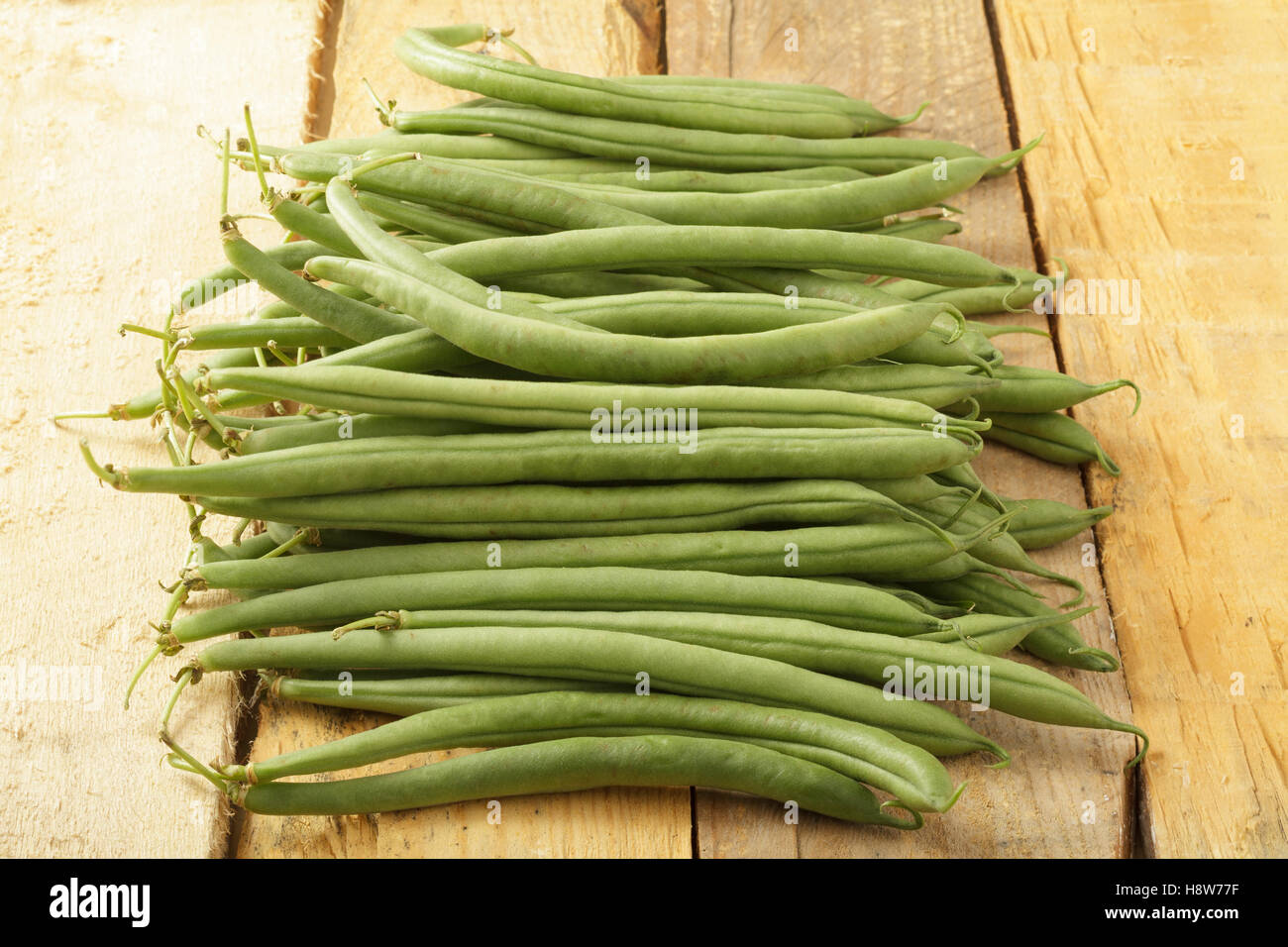 French beans plant hi-res stock photography and images - Alamy