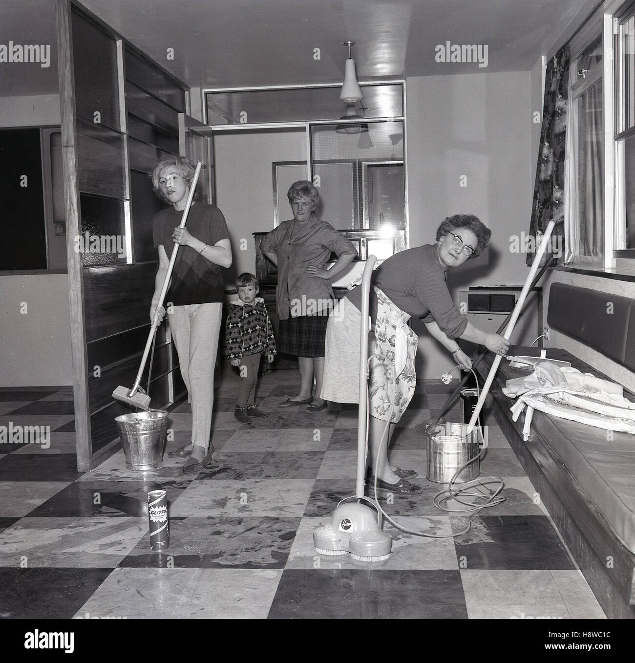 1960s Cleaning High Resolution Stock Photography and Images Alamy