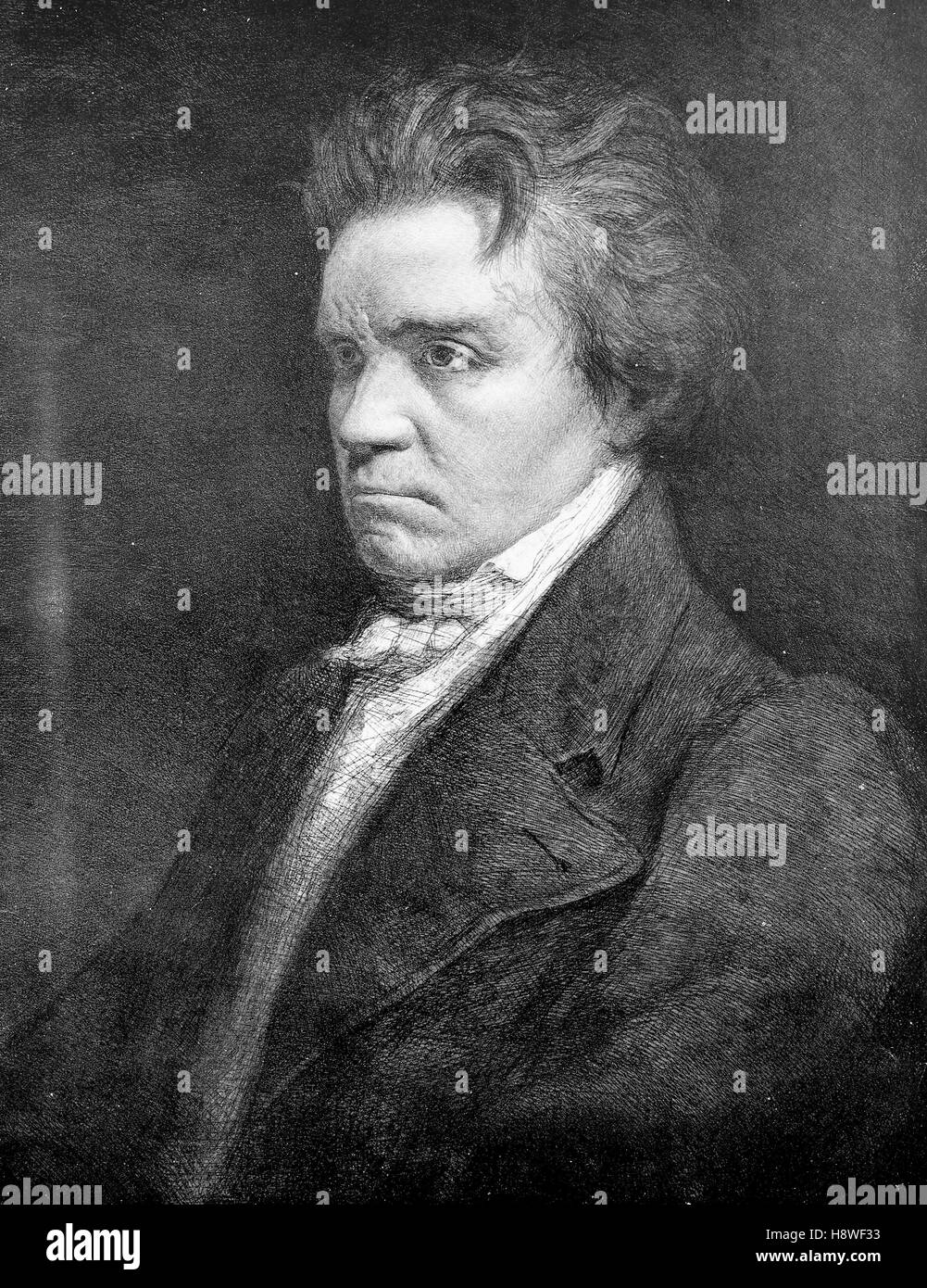 Ludwig van Beethoven was a German composer and pianist Stock Photo - Alamy