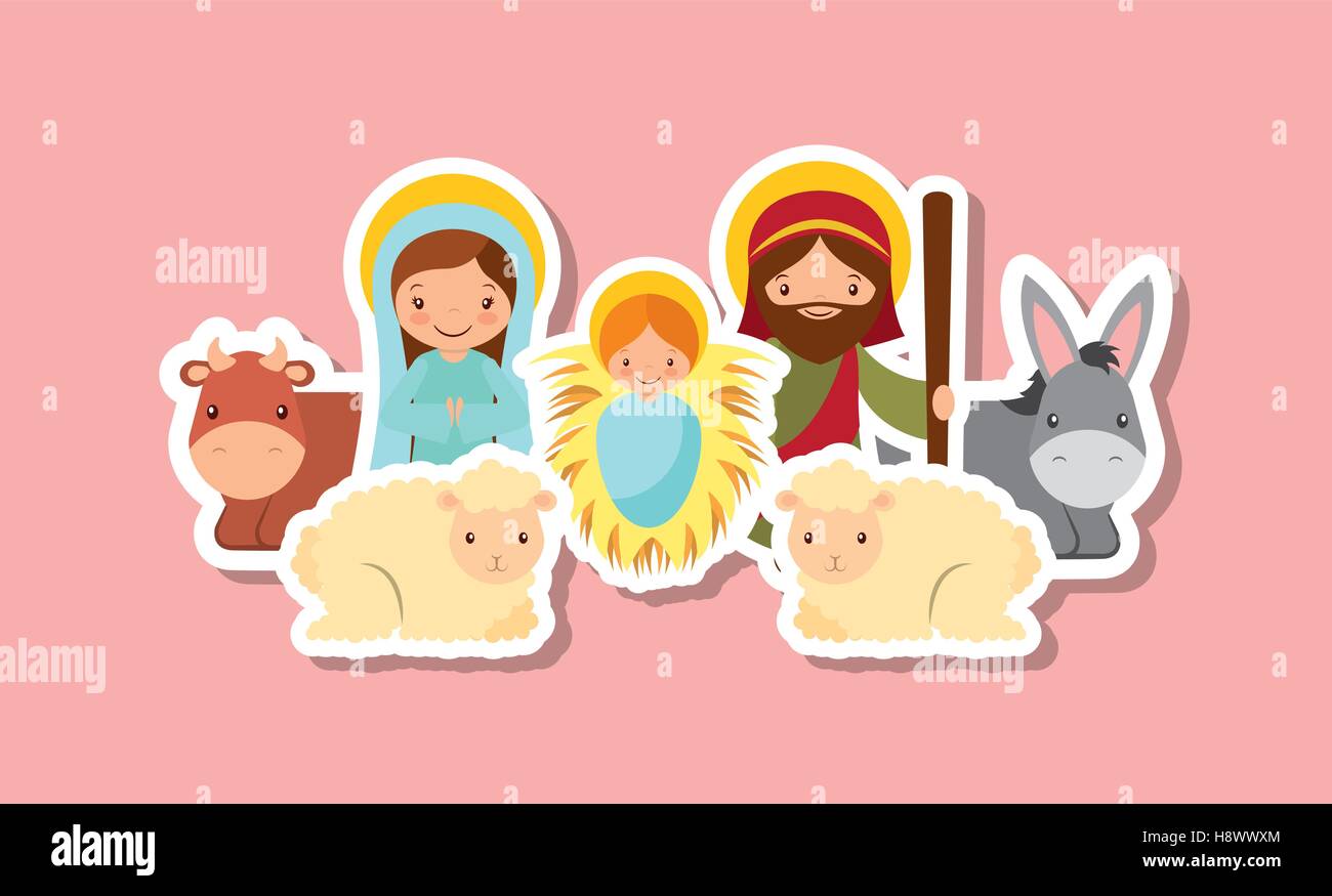 Holy Family with Animals Luminary main image 1