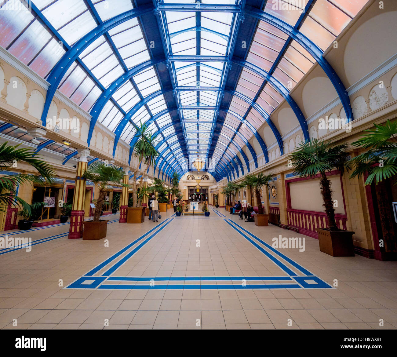 The Floral Hall, Winter Gardens, Blackpool, Lancashire, UK Stock Photo