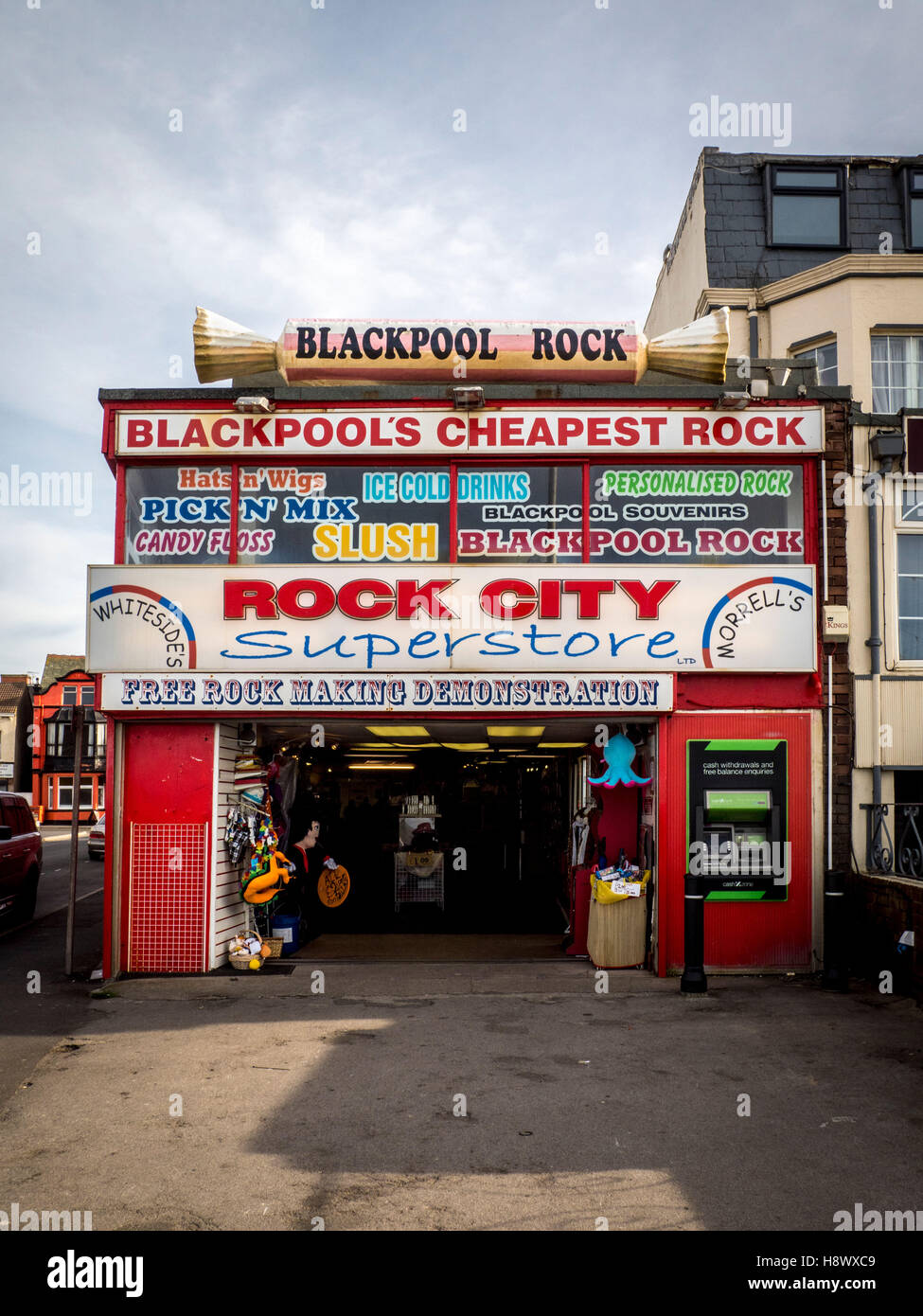 Blackpool rock shop hires stock photography and images Alamy