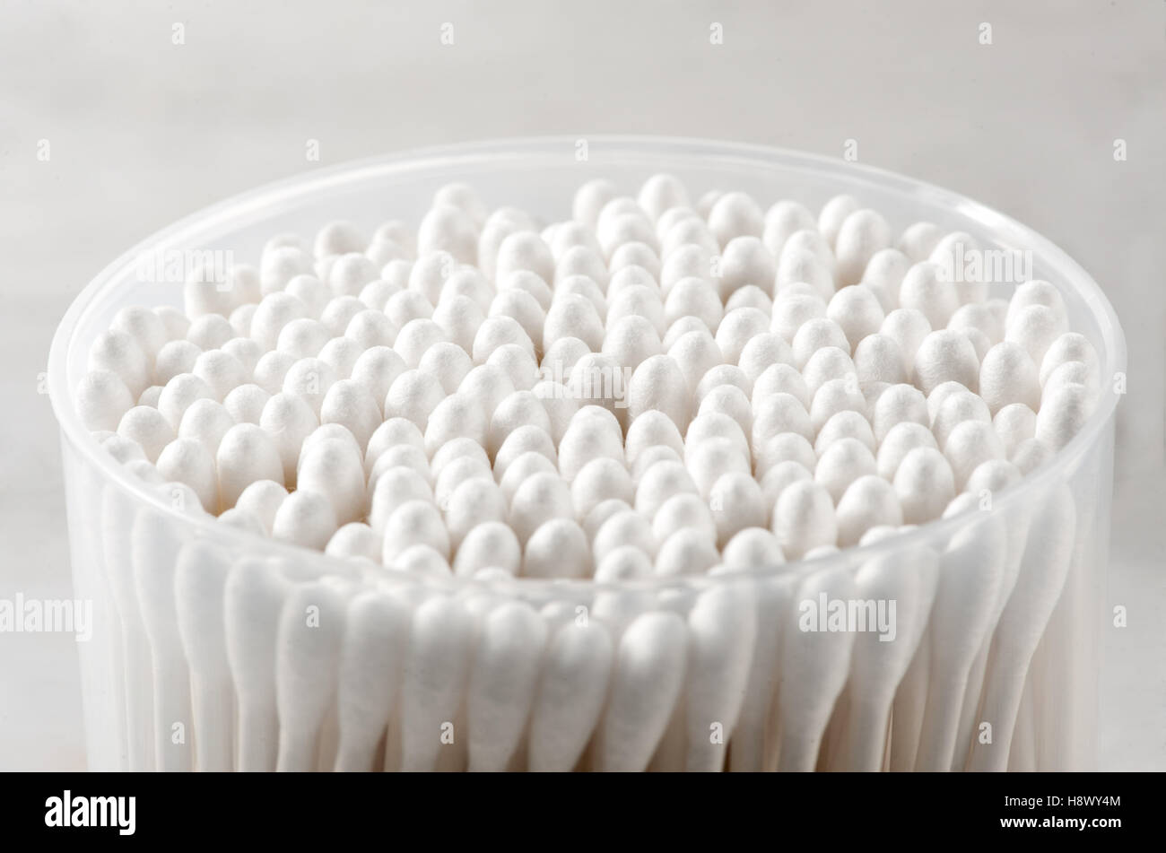 Download Close Up View Of A Plastic Container Full Of White Cotton Buds With Stock Photo Alamy Yellowimages Mockups