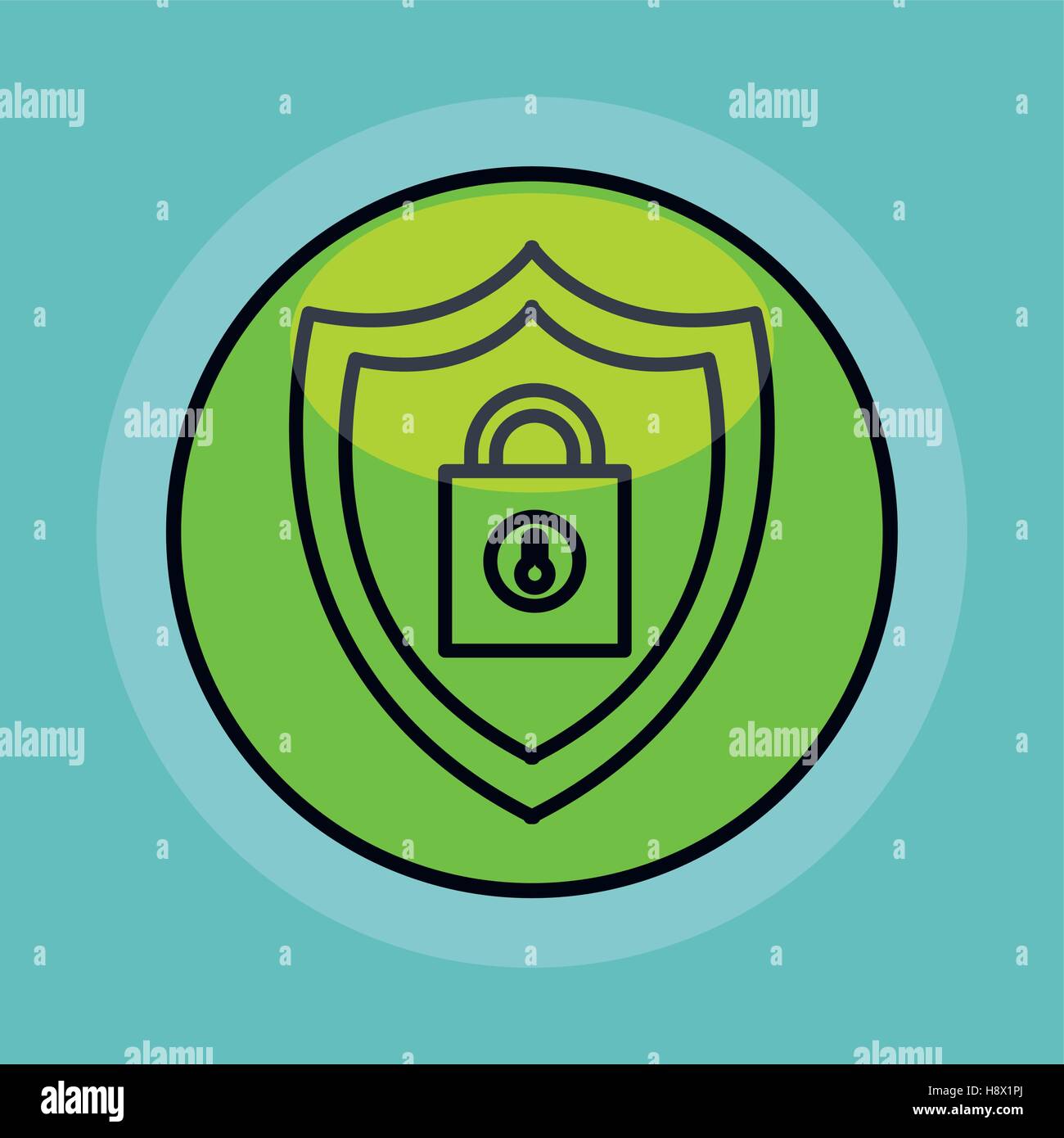 safe secure padlock isolated icon vector illustration design Stock ...