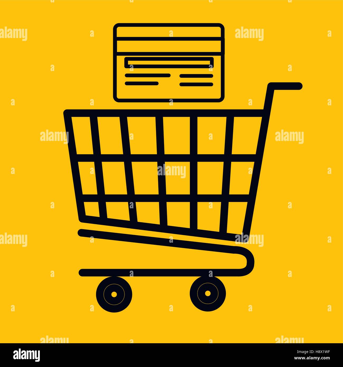 shopping cart isolated icon vector illustration design Stock Vector ...