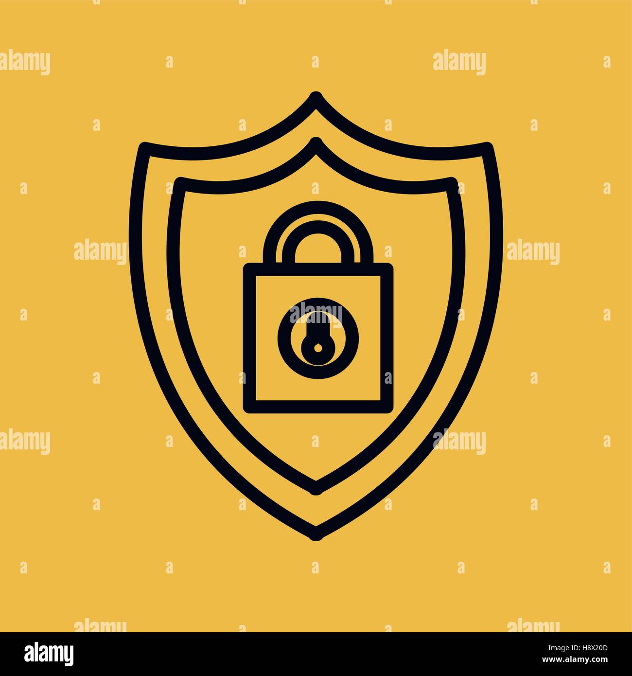 safe secure padlock isolated icon vector illustration design Stock ...