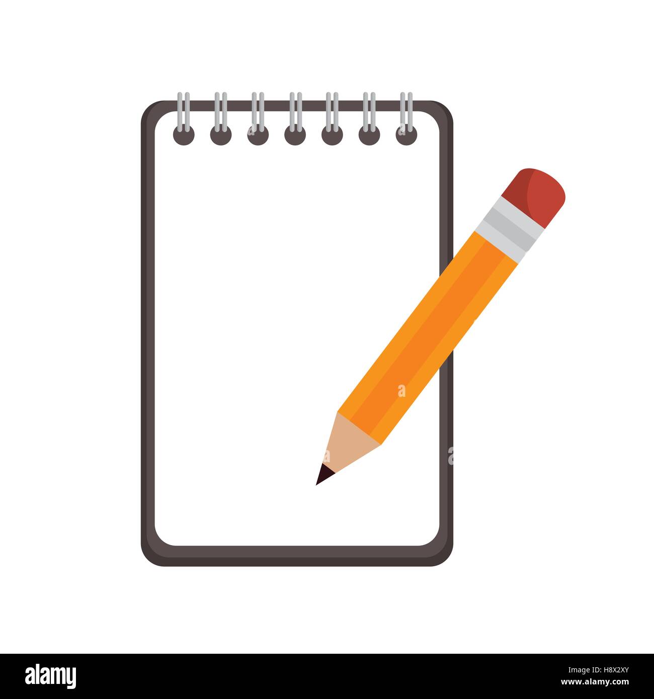 notebook school isolated icon vector illustration design Stock Vector ...