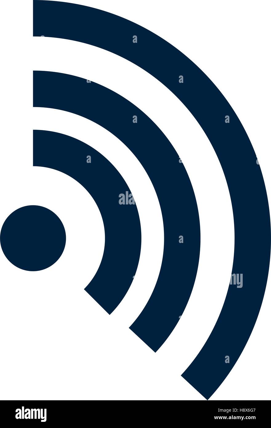 wifi connection isolated icon vector illustration design Stock Vector ...