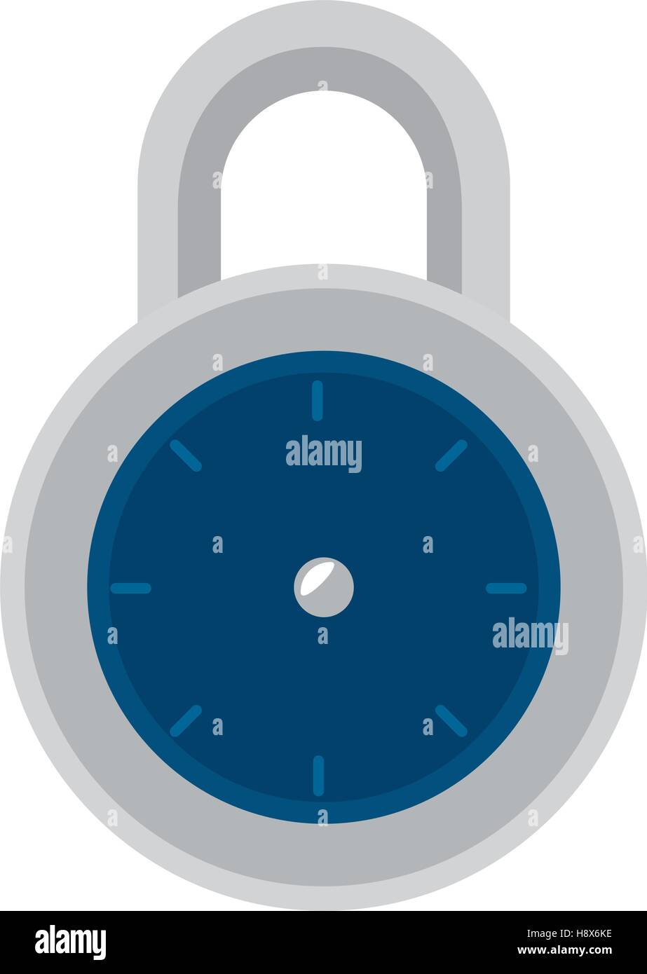 safe padlock security isolated icon vector illustration design Stock ...