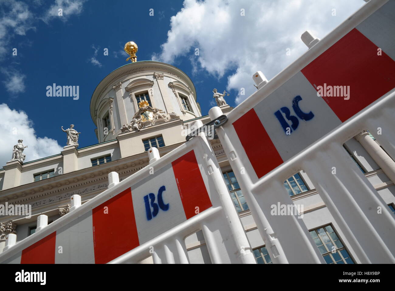 Altes Rathaus, Old City Hall, Potsdam, Deutschland Stock Photo