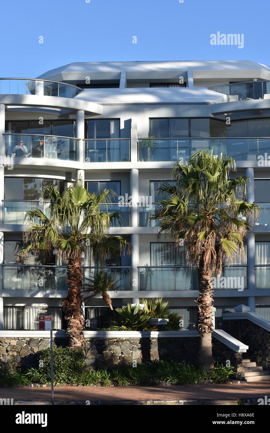upscale beachfront holiday apartments in Sydney Stock Photo Alamy