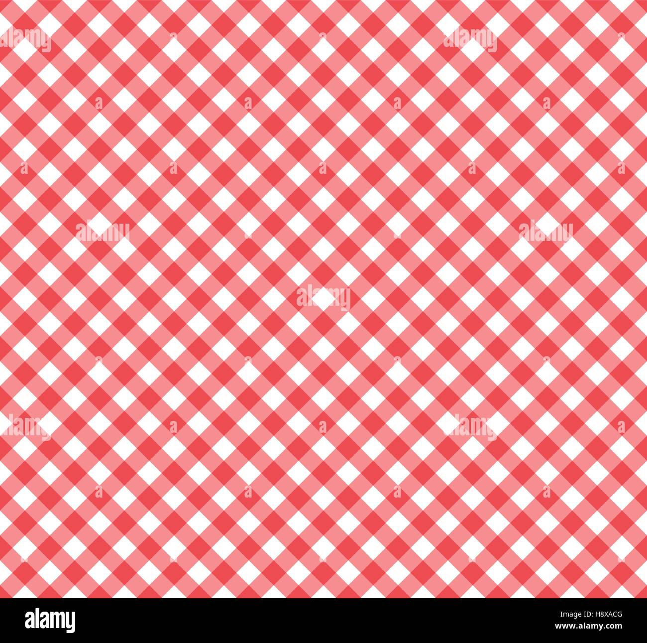 seamless gingham pattern in red and white Stock Vector Image & Art - Alamy