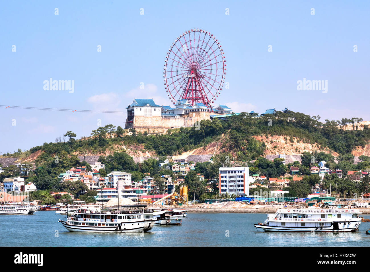 Ha Long Sun Wheel, Halong Bay, Vietnam, Indochina, Asia Stock Photo