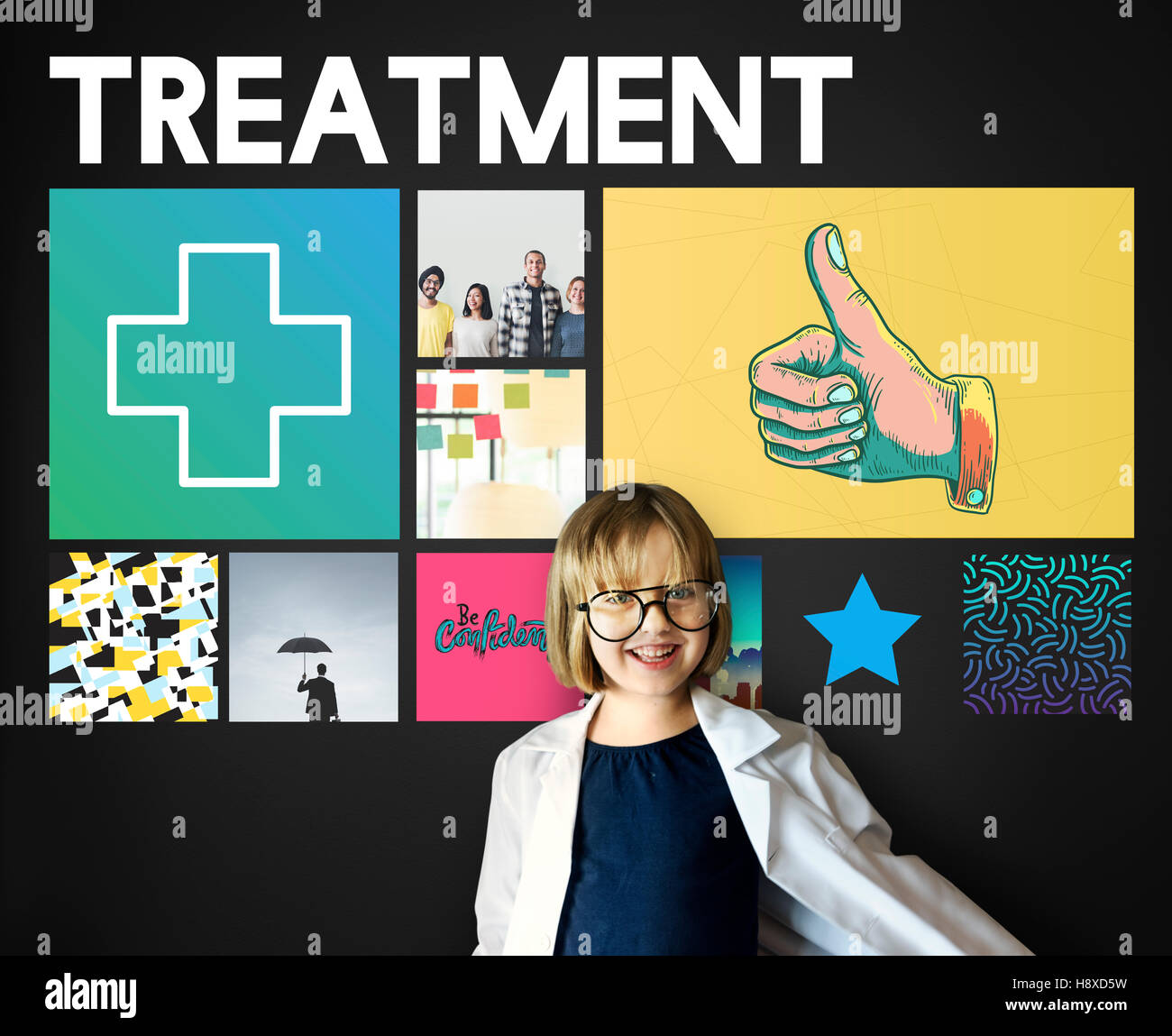 Cross Hospital Treatment Health Cure Concept Stock Photo - Alamy