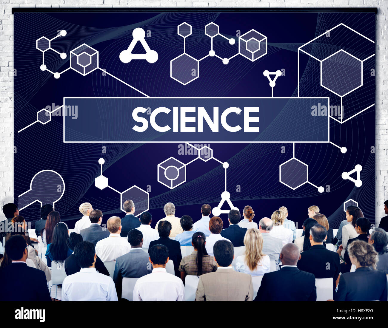 Science Stem Cell Technology Atom Dna Concept Stock Photo