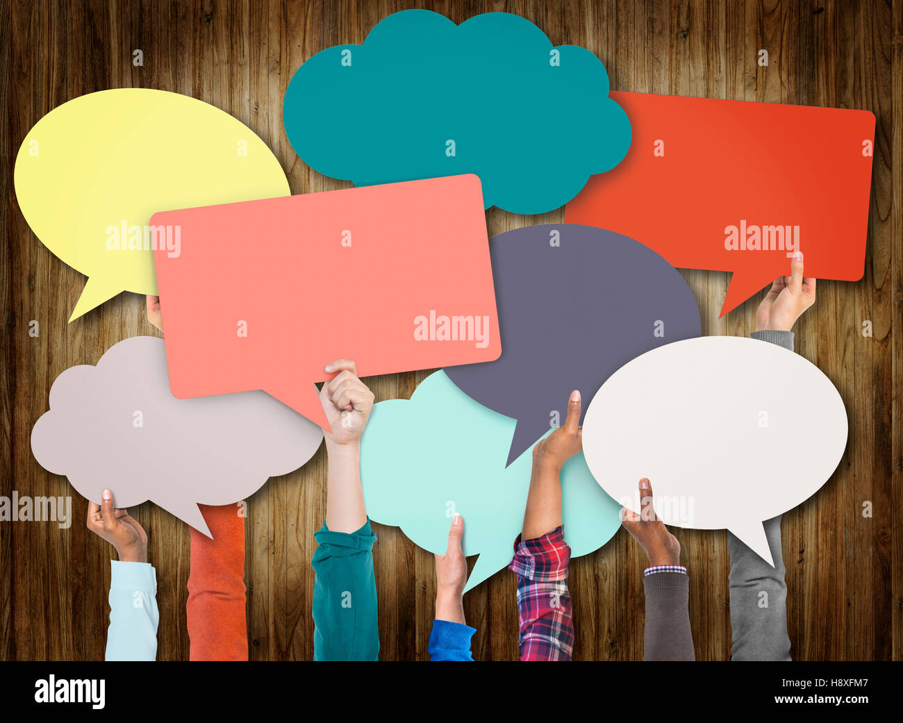 Speech Bubble Sign Symbol Communication Concept Stock Photo - Alamy