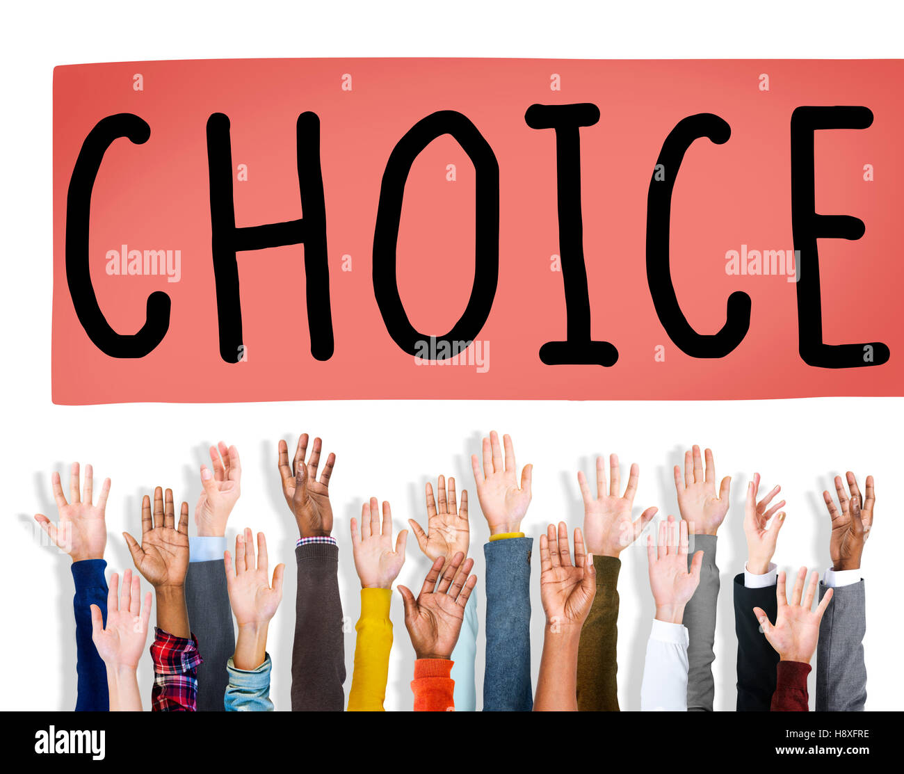 Choice Challenge Making Decision Selection Concept Stock Photo