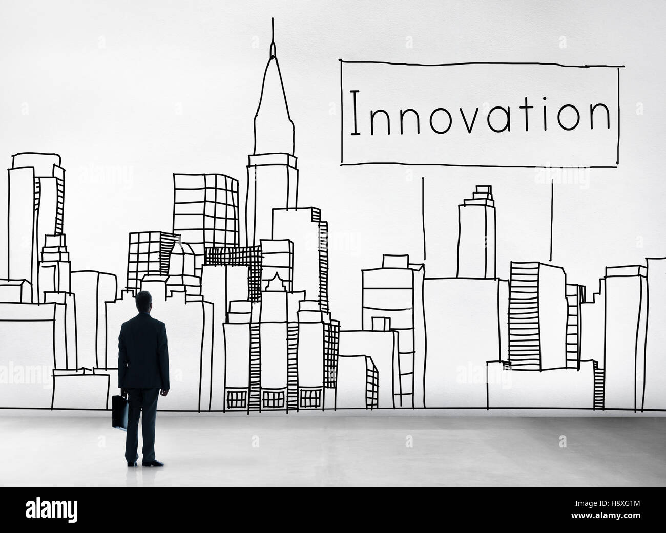 Inventi Development Innovation Innovate Invention Development Design Concept Stock Photo ...