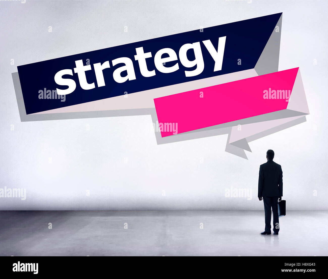Strategy Planning Solution Tactics Vision Direction Concept Stock Photo