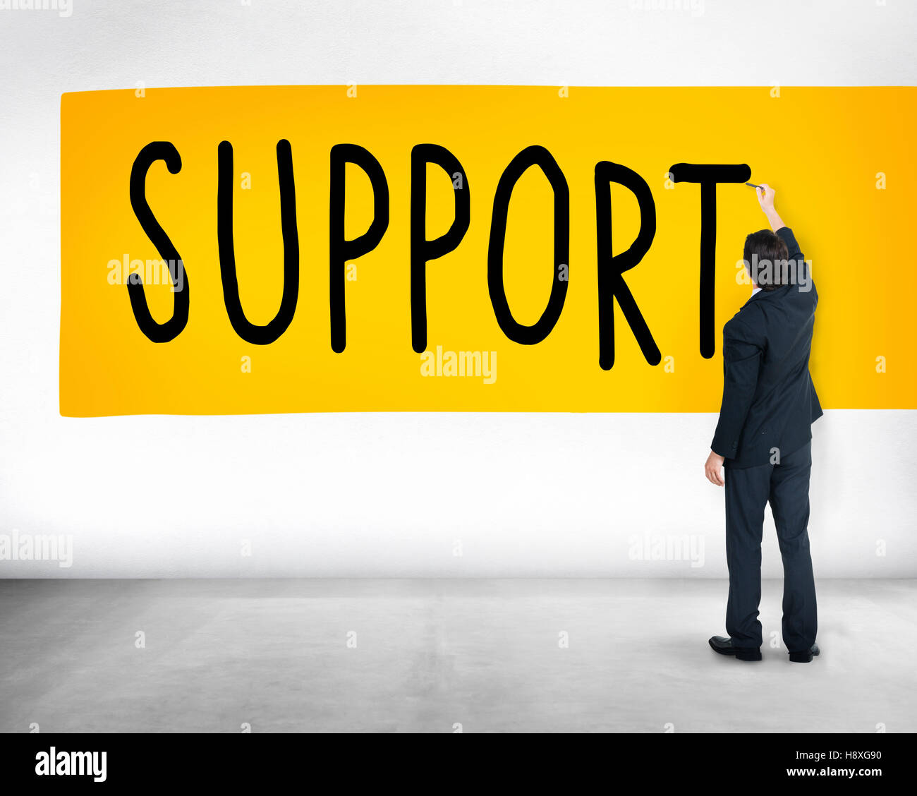 Support Service Help Assistance Guidance Concept Stock Photo