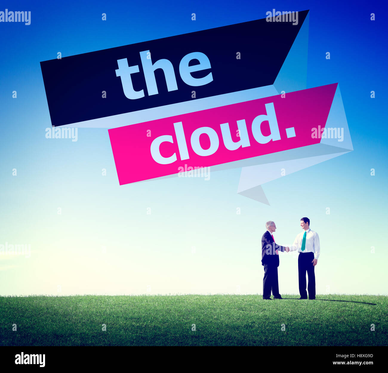 The cloud computing networking storage concept stock photo alamy