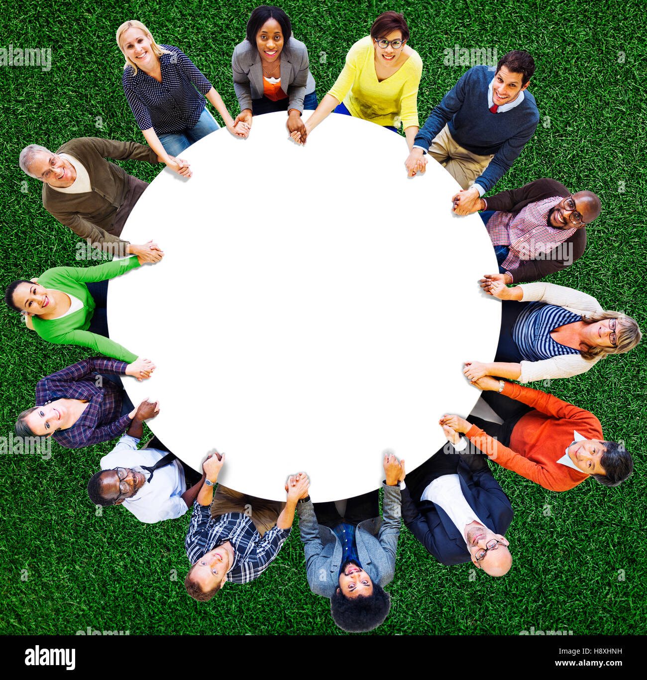 Diverse People Happiness Friendship Cheerful Togetherness Concept Stock ...