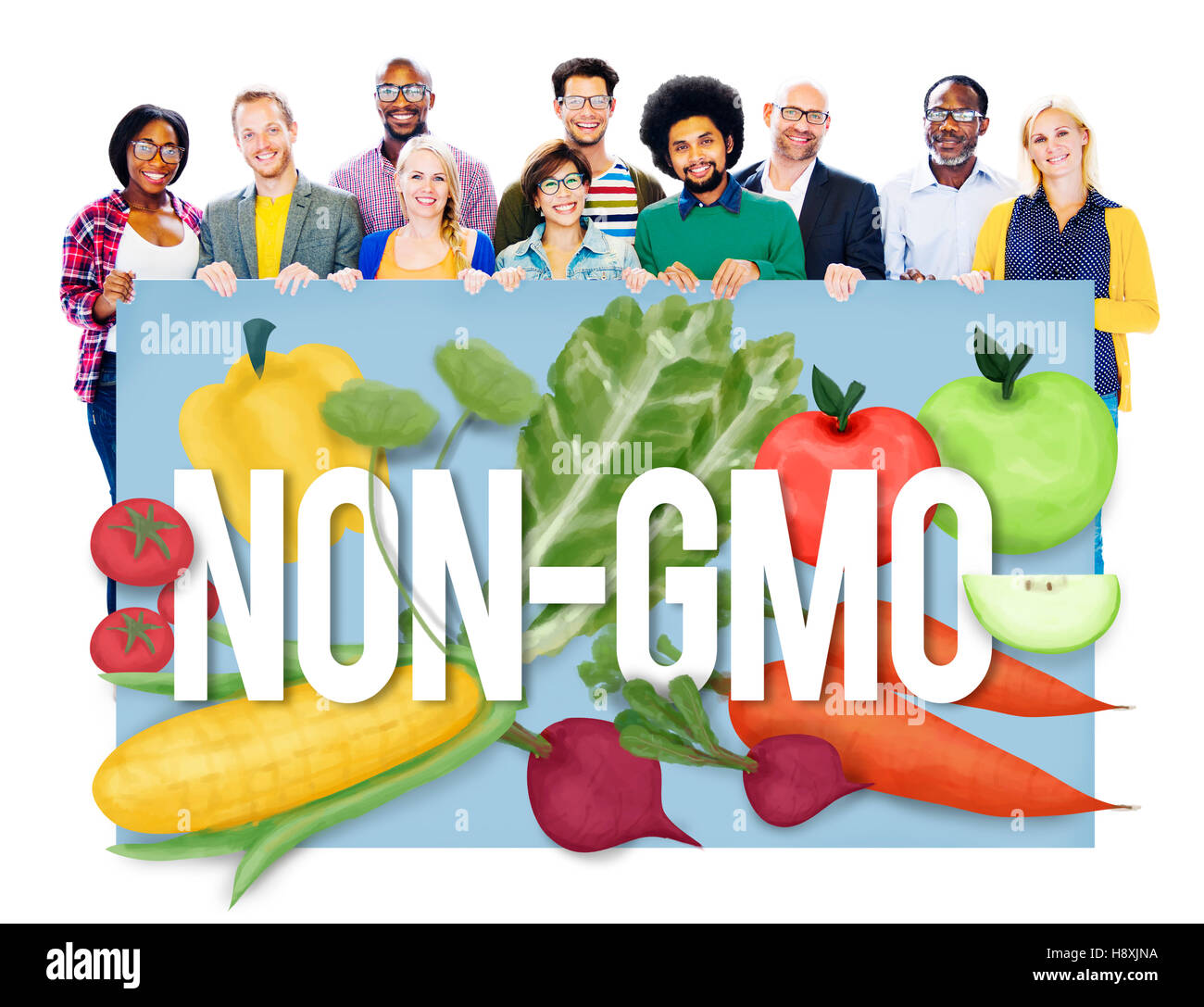 NonGMO Nature Organic Plant Technology Concept Stock Photo Alamy
