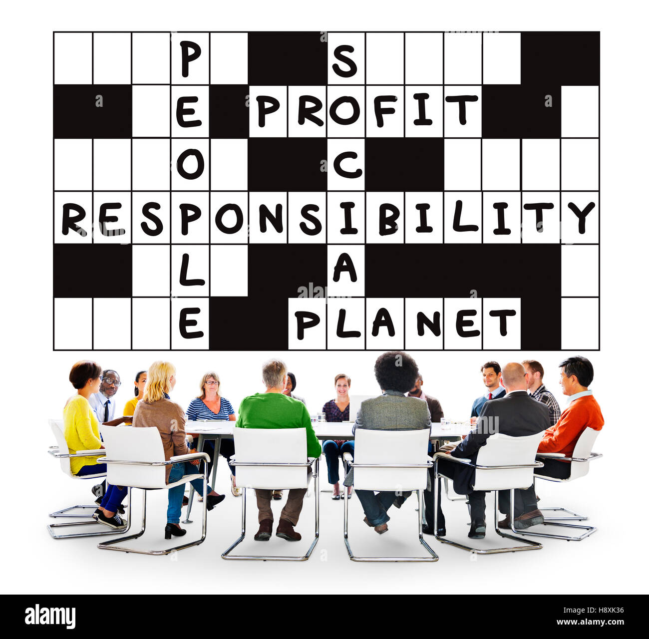 Social Responsibility Reliability Dependability Ethics Concept Stock Photo