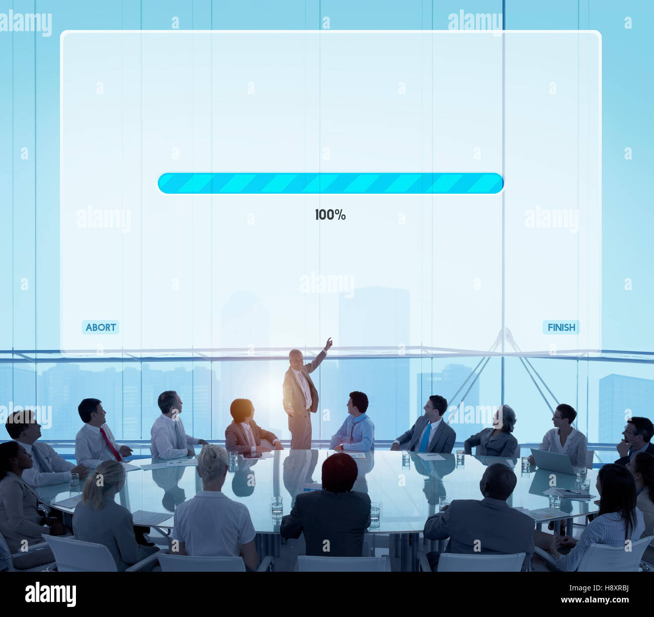 Speed Progress Bar Icon Technology Concept Stock Photo - Alamy