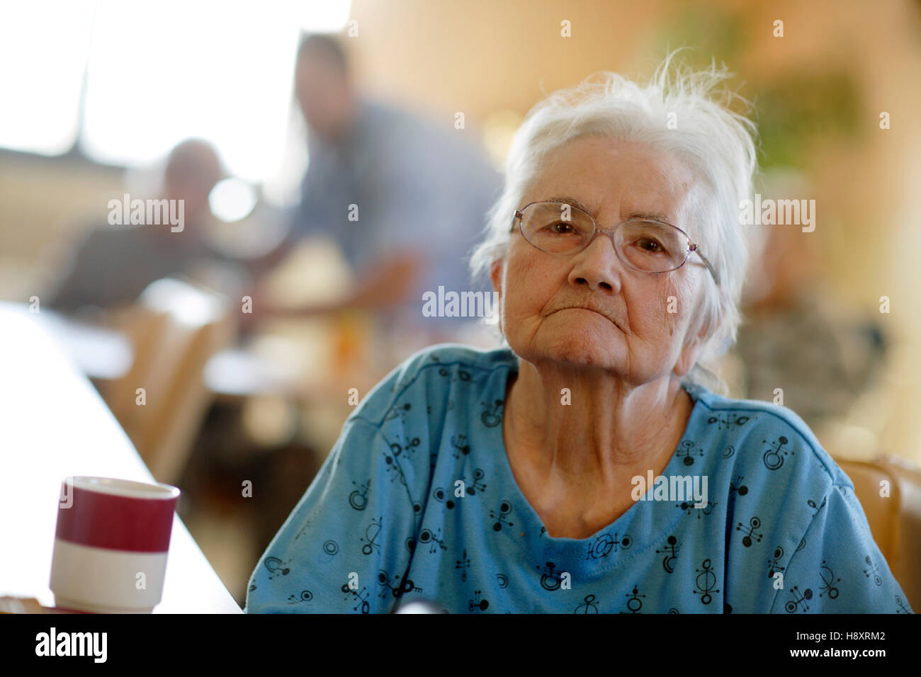 Old peoples home sad hi-res stock photography and images - Alamy