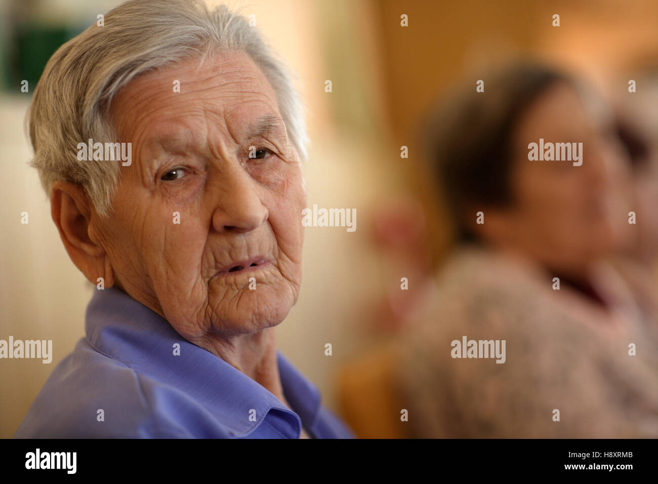 Old peoples home sad hi-res stock photography and images - Alamy