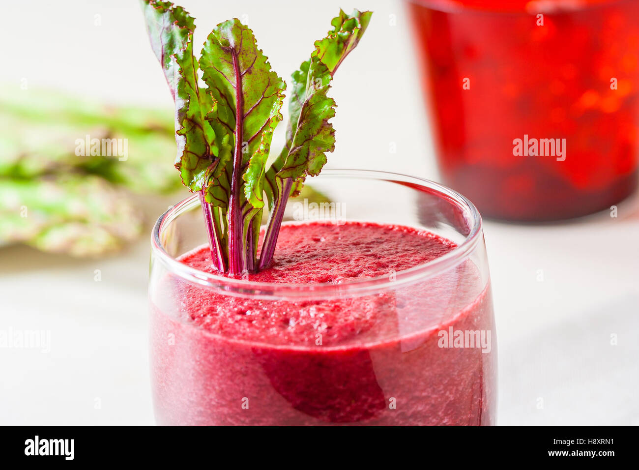 Beetroot juice in a glass hires stock photography and images Alamy