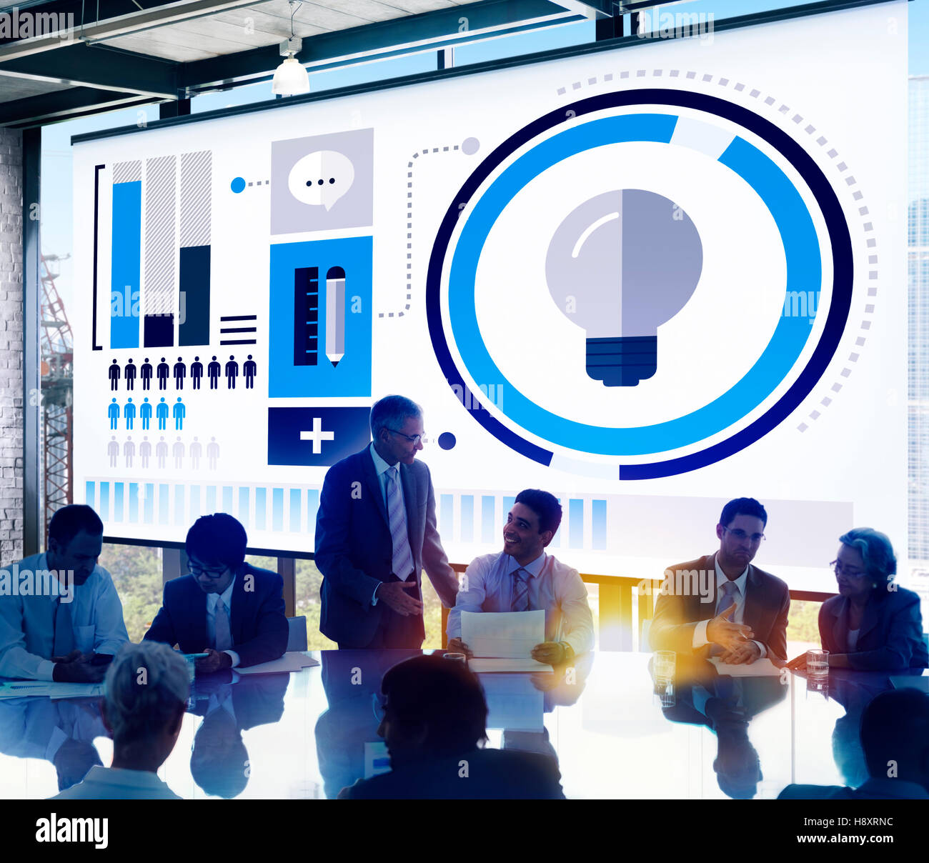 Ideas Innovation Creativity Knowledge Inspiration Vision Concept Stock ...