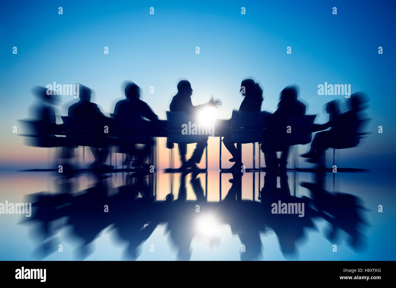 Group of Business People Meeting Brainstorming Concept Stock Photo - Alamy
