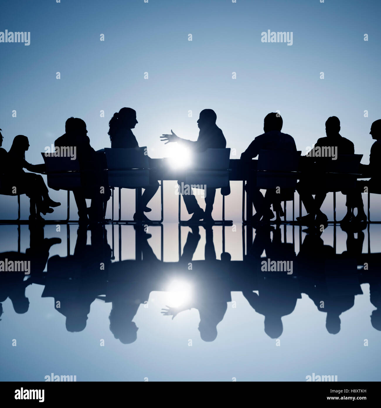 Group of Business People Meeting Brainstorming Concept Stock Photo - Alamy