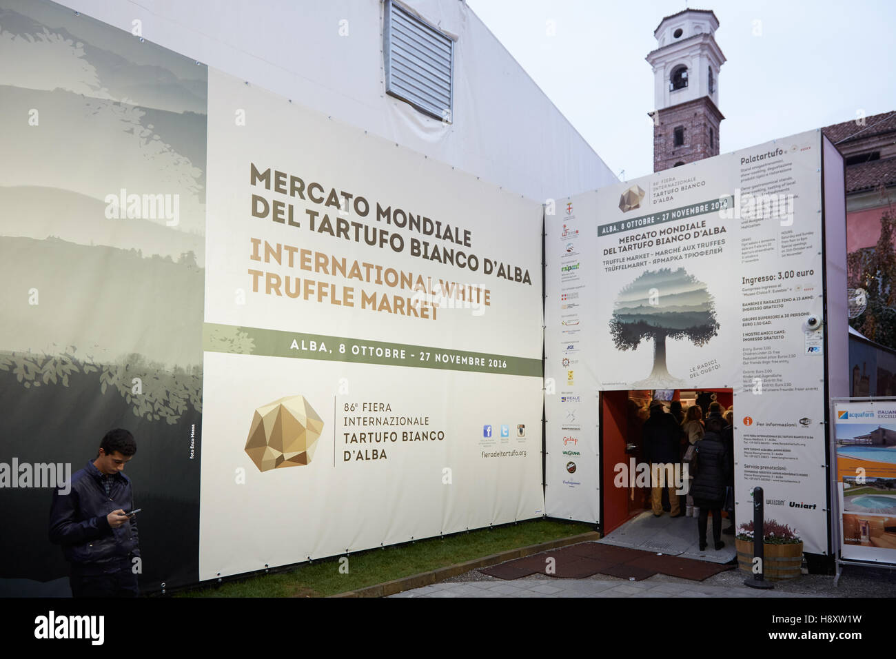 White truffle international fair alba hires stock photography and