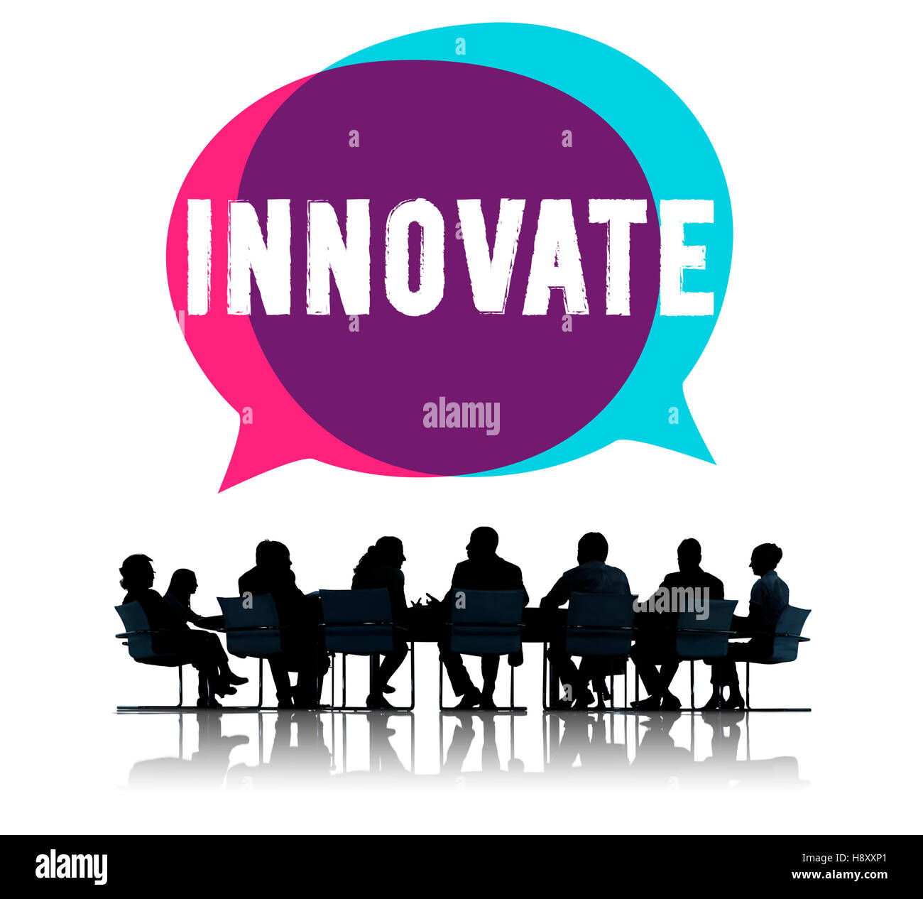 Innovate Innovation Planning Inspiration Ideas Concept Stock Photo
