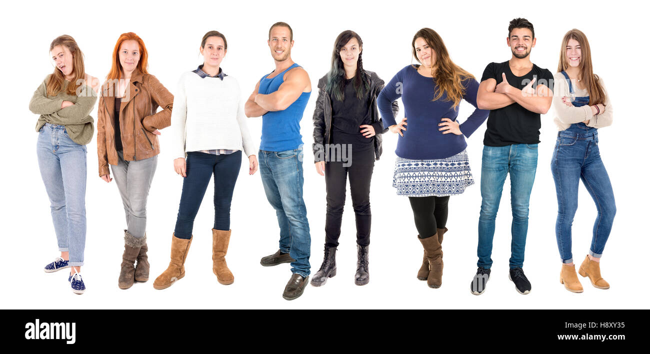 Mixed group of people hi-res stock photography and images - Alamy