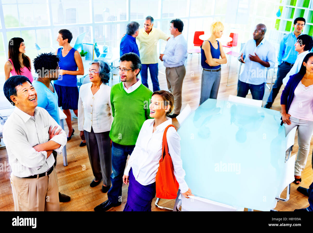 Group of Business People in the Office Concept Stock Photo - Alamy