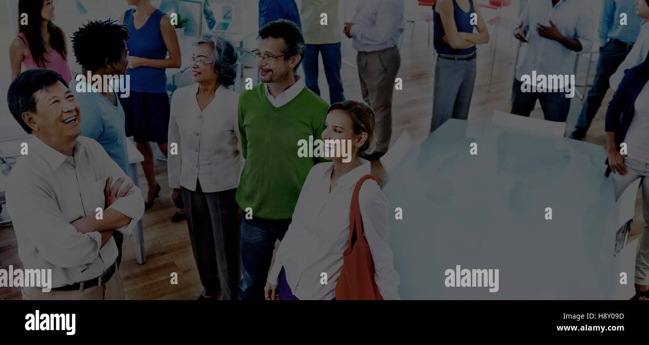 Group of Business People in the Office Concept Stock Photo - Alamy